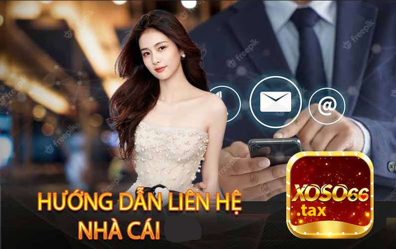 Hướng dẫn liên hệ qua trang web của Xoso66